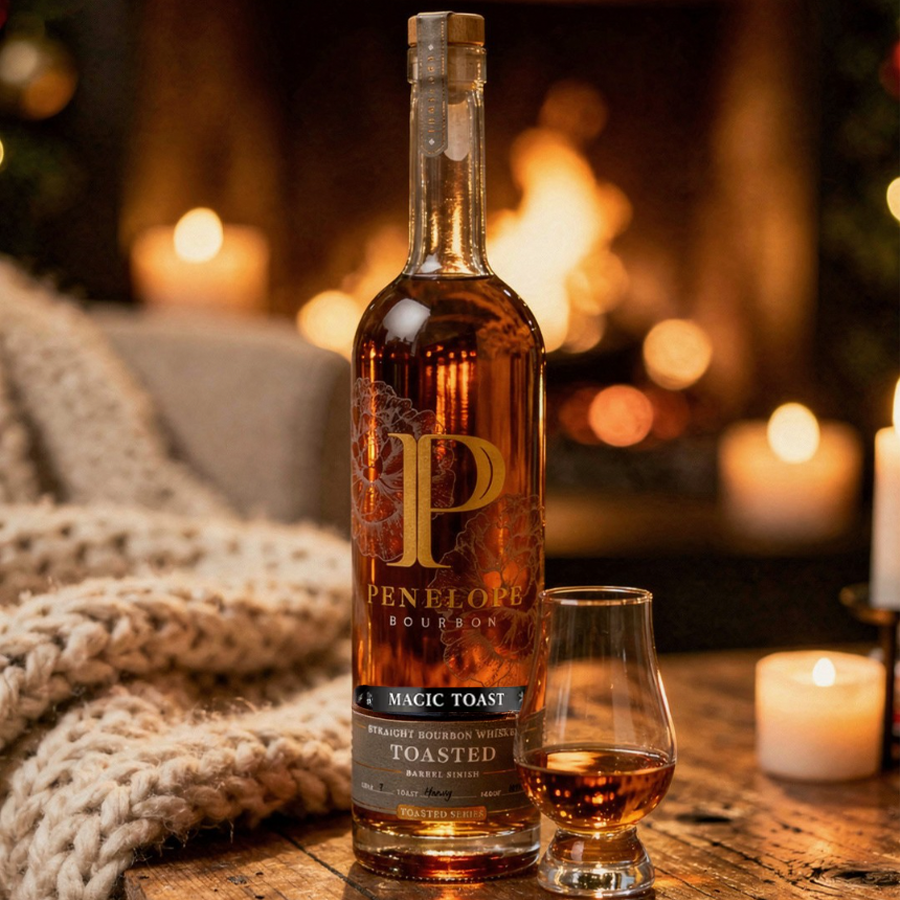 Penelope Magic Toast Barrel Strength Toasted Bourbon Whiskey