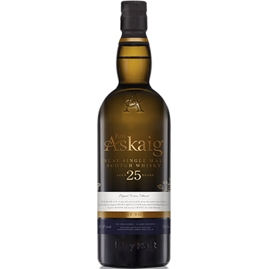 Port Askaig Islay 25 Year Single Malt Whiskey