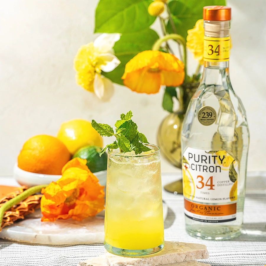 Purity Citron 34 Organic Vodka