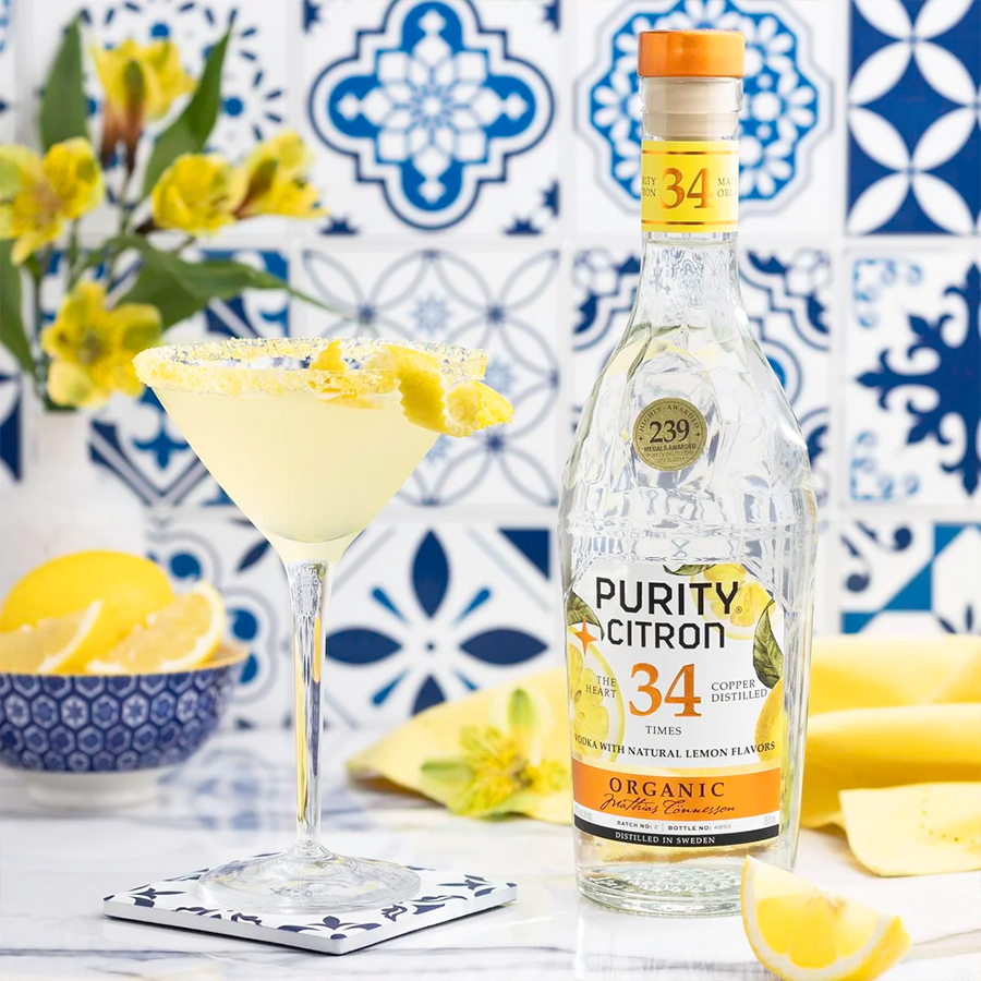 Purity Citron 34 Organic Vodka