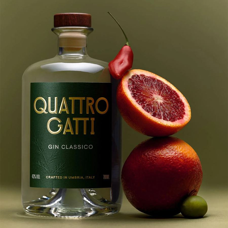 Quattro Gatti Classico Gin 700ml