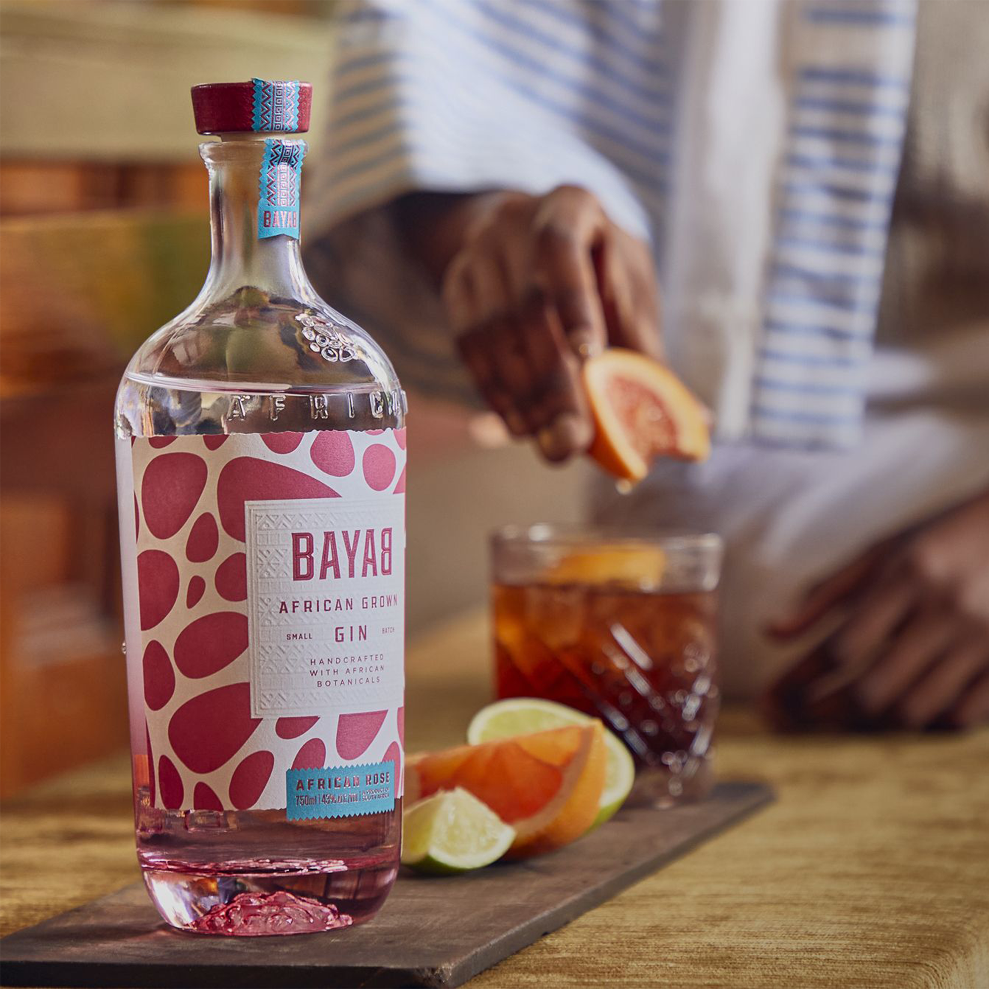 Bayab Rose African Grown Gin