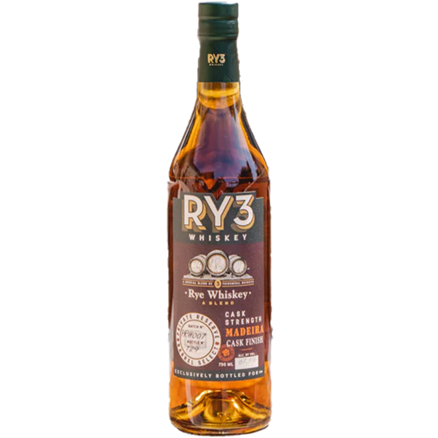 RY3 Madeira Cask Cask Strength Rye