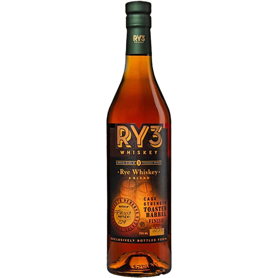 RY3 Toasted Barrel Cask Strength Rye