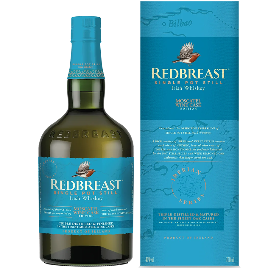 Redbreast Moscatel Wine Cask Irish Whiskey