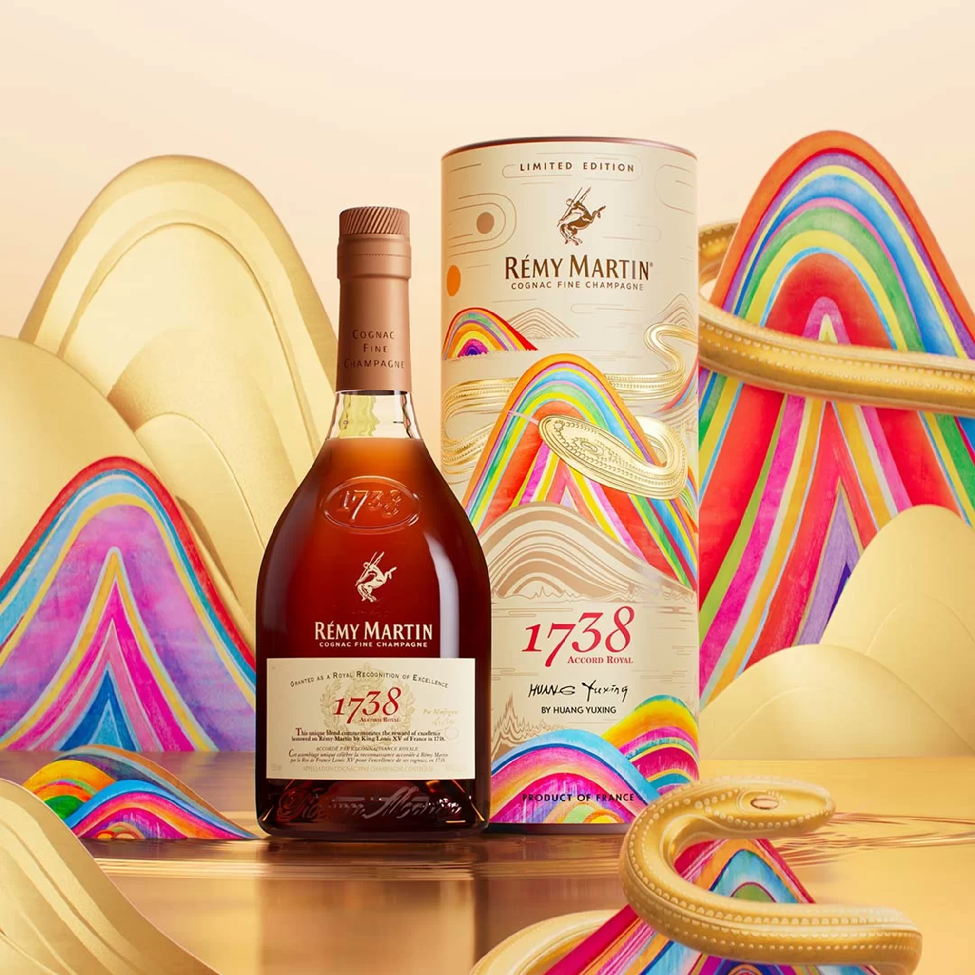 Remy Martin 1738 Lunar New Year 2025 Cognac by Huang Yuxing