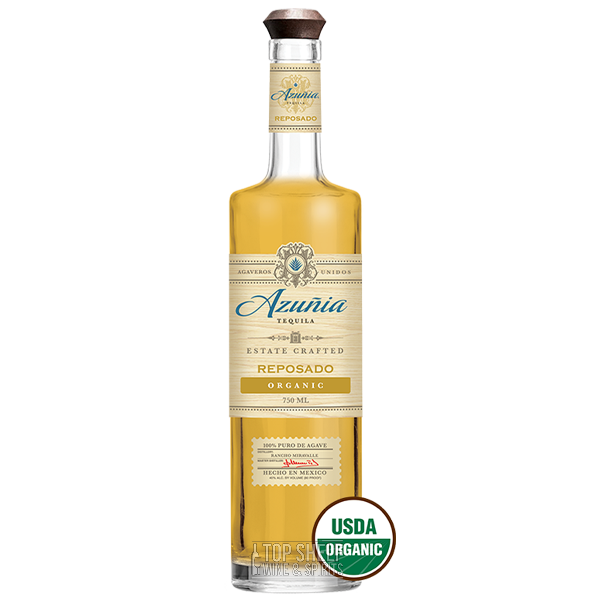 Azunia Organic Reposado Tequila