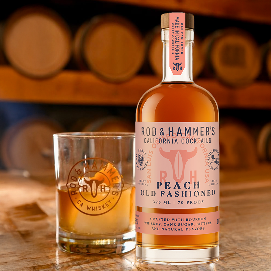 Rod & Hammer's Peach Old Fashioned 375ml