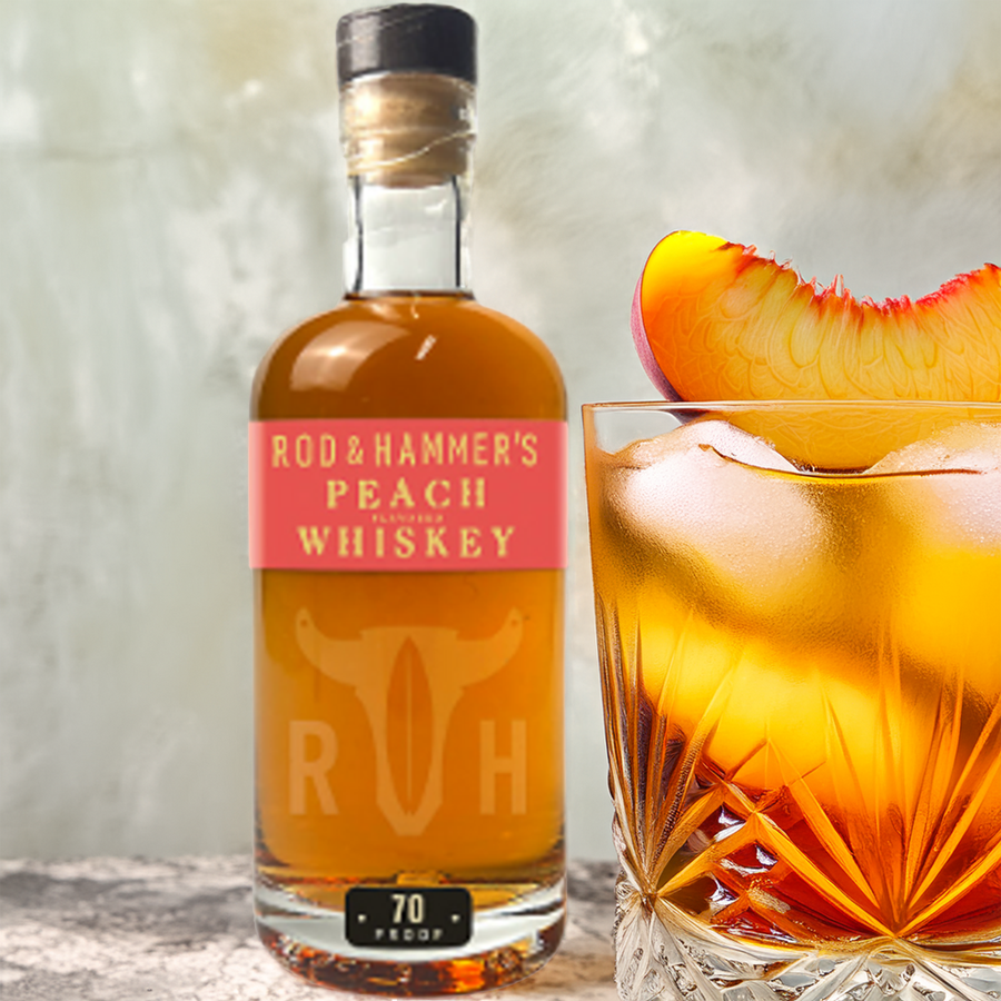 Rod & Hammer's Peach Whiskey 375ml