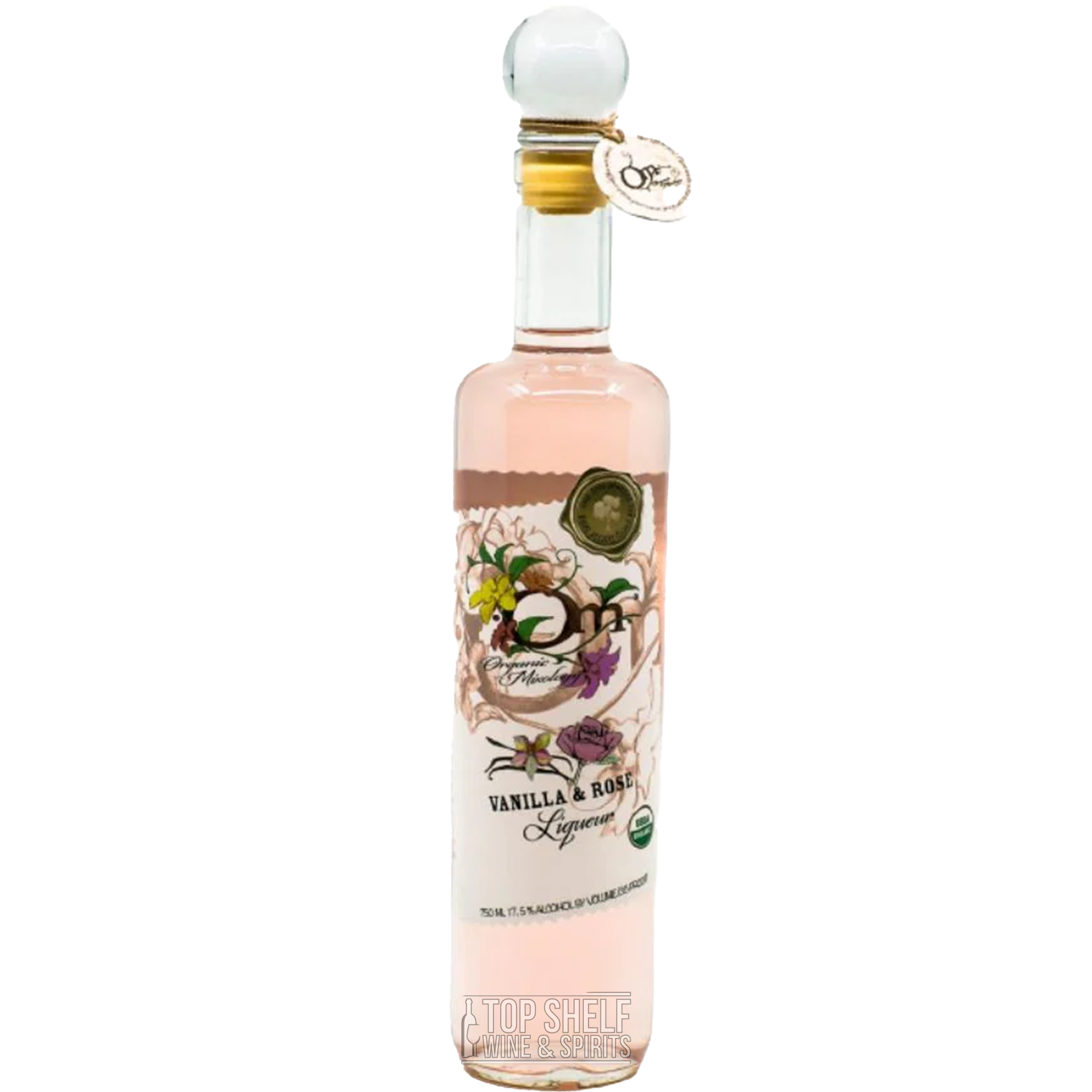 Organic Mixology Vanilla & Rose Liqueur