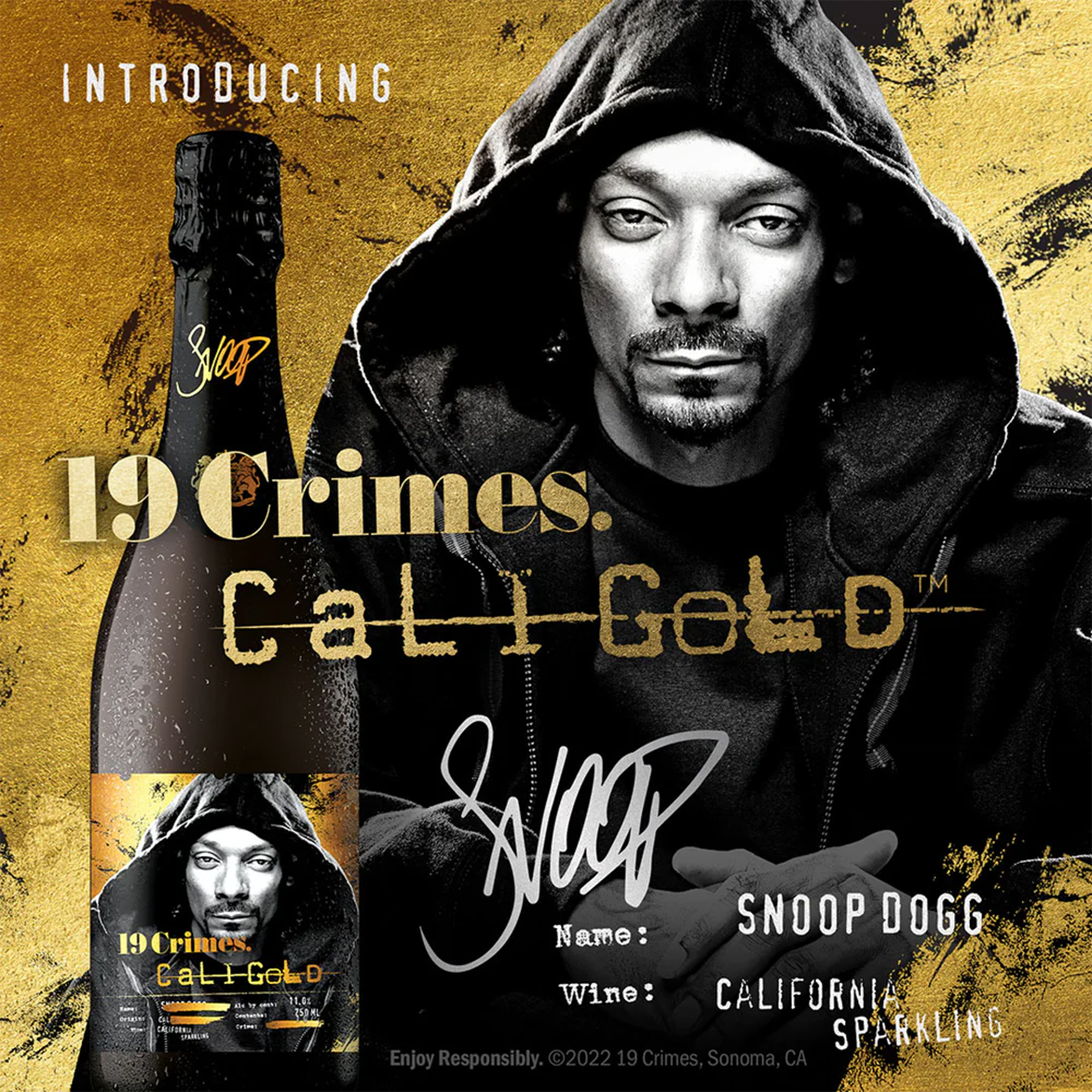 19 Crimes Cali Gold California Sparkling Wine