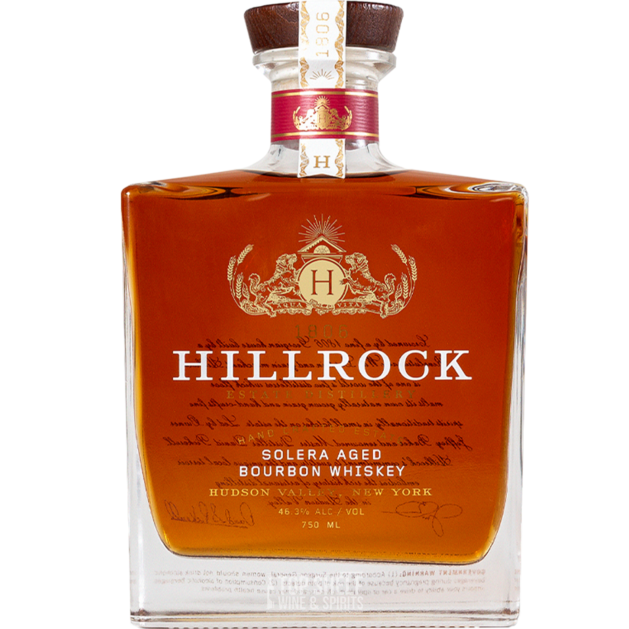 Hillrock Solera Aged Sauternes Finish Bourbon Whiskey