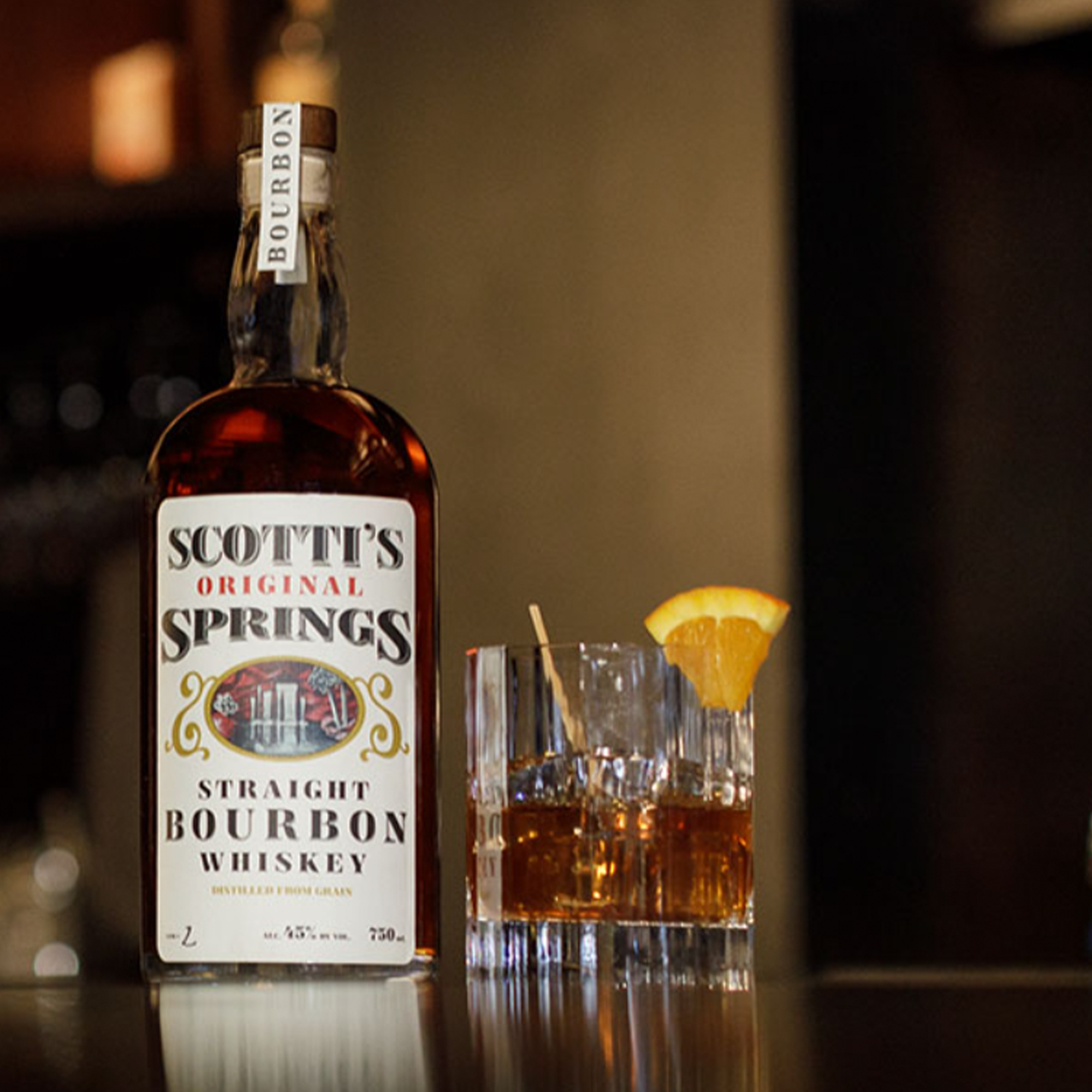 Scottis Original Springs Straight Bourbon Whiskey