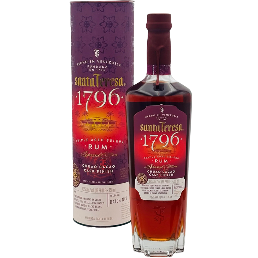 Santa Teresa 1796 Chuao Cacao Cask Finish Rum