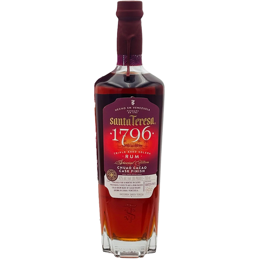 Santa Teresa 1796 Chuao Cacao Cask Finish Rum