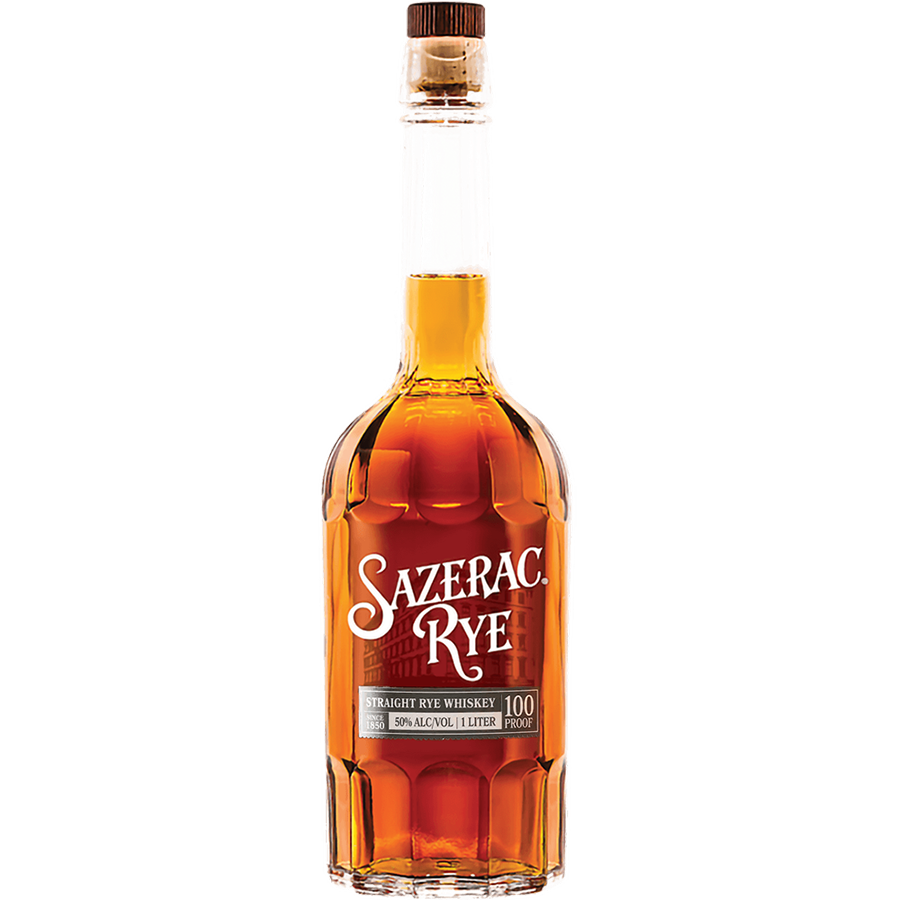 Sazerac 100 Proof Straight Rye Whiskey 1L