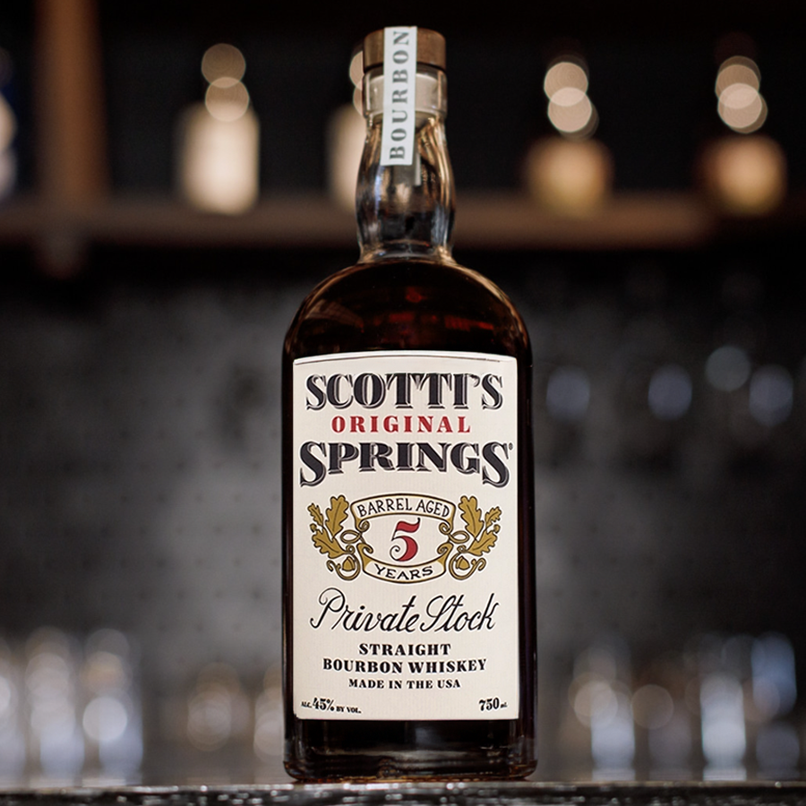 Scotti's Original Springs 5 Year Private Stock Straight Bourbon