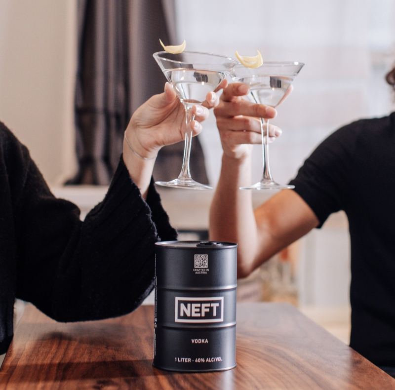 NEFT Black Barrel Australian Vodka