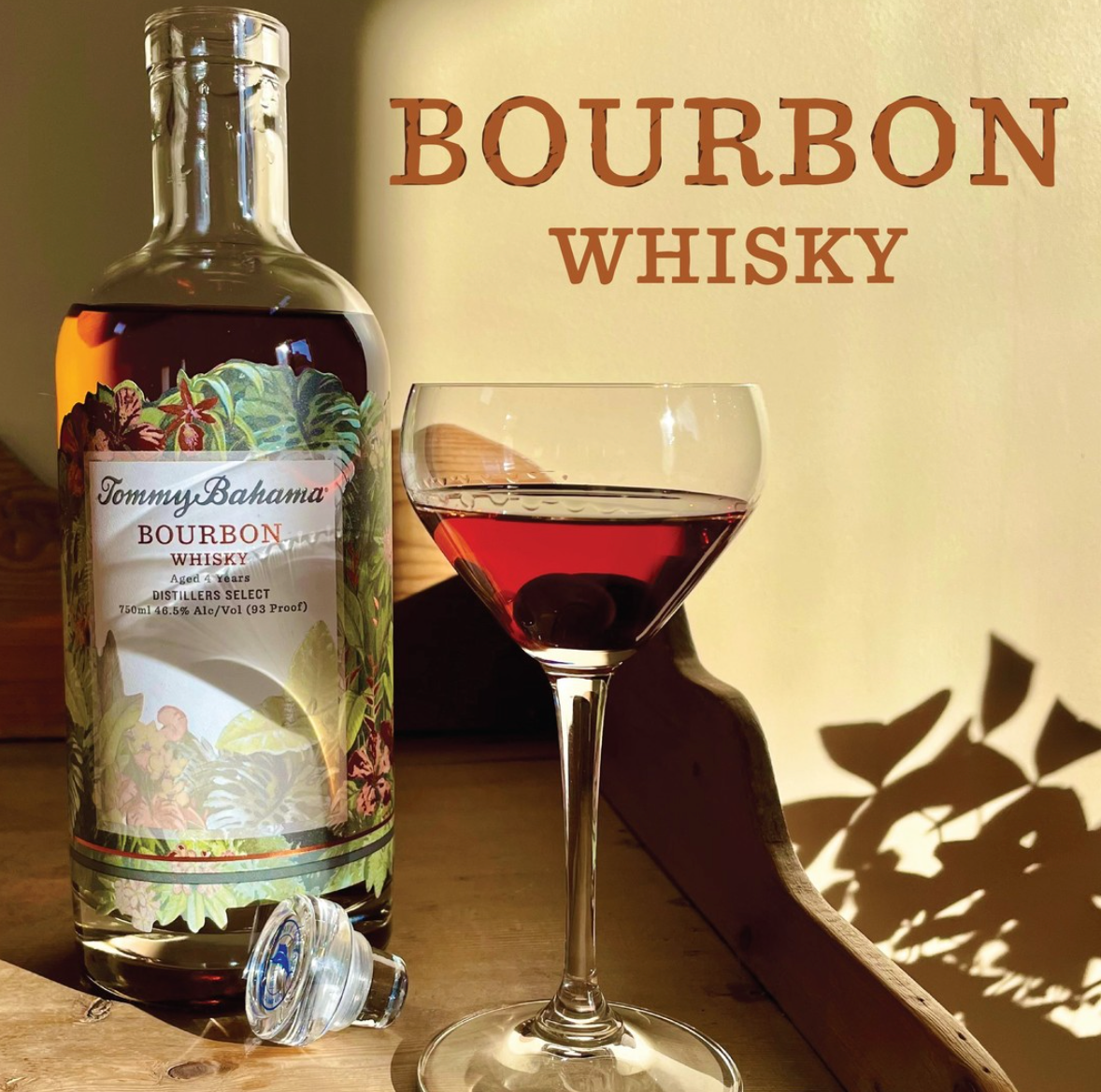 Tommy Bahama 4 Year Bourbon Whiskey