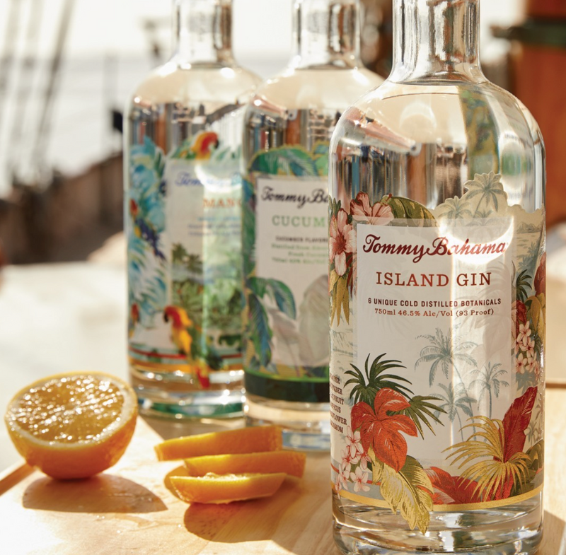 Tommy Bahama Island Gin | Delivery to Your Home – Top Shelf Wine and ...