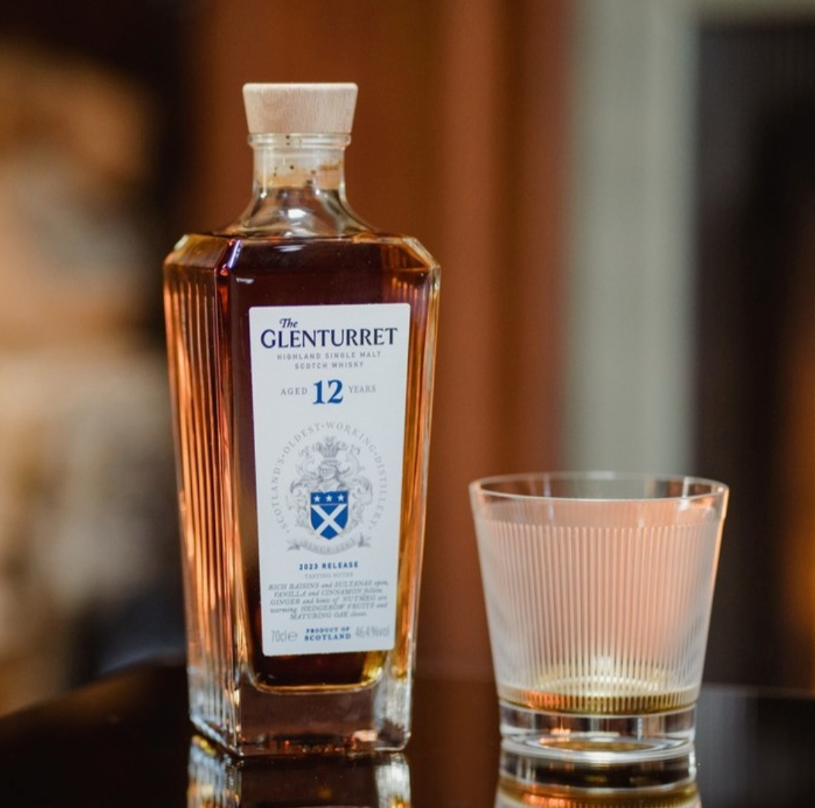 The Glenturret Highland 12 Year Single Malt Scotch Whisky