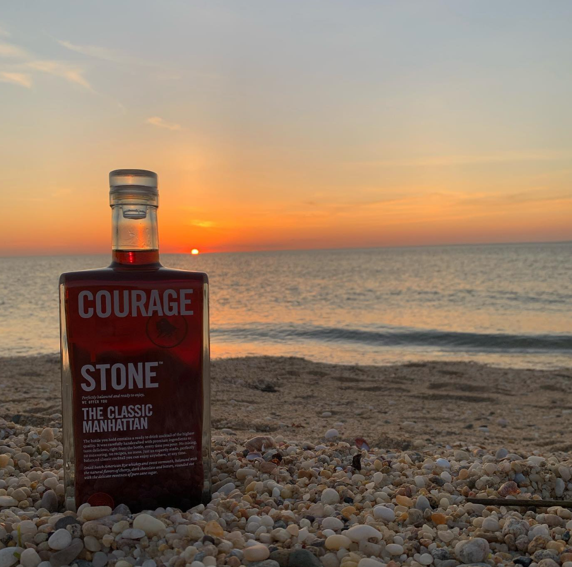 Courage + Stone Classic Manhattan Cocktail