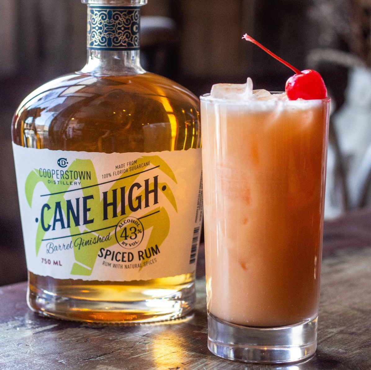 Cooperstown Distillery Cane High Spiced Rum