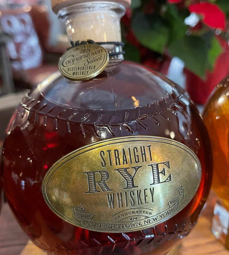 Cooperstown Baseball Select Straight Rye Whiskey (Limited Edition)