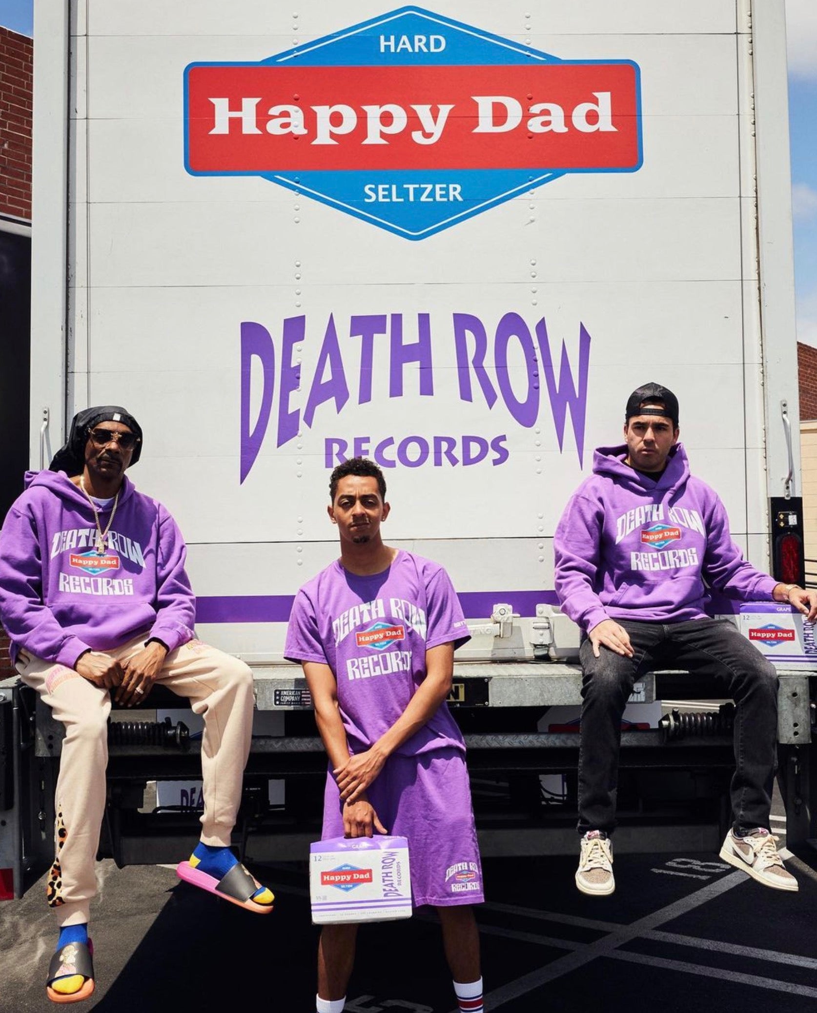 Happy Dad X Death Row Records Grape Hard Seltzer 12 Pack By The Nelk Boys