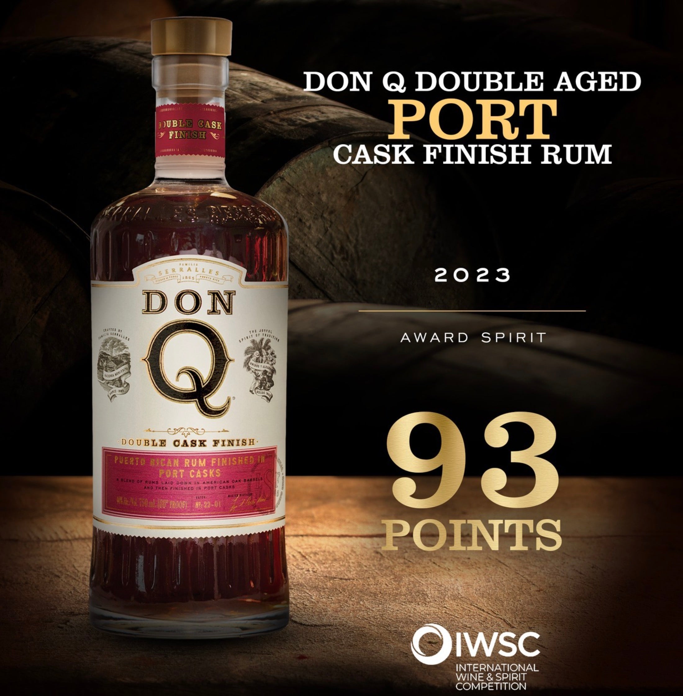 Don Q Double Aged Port Cask Finish Rum