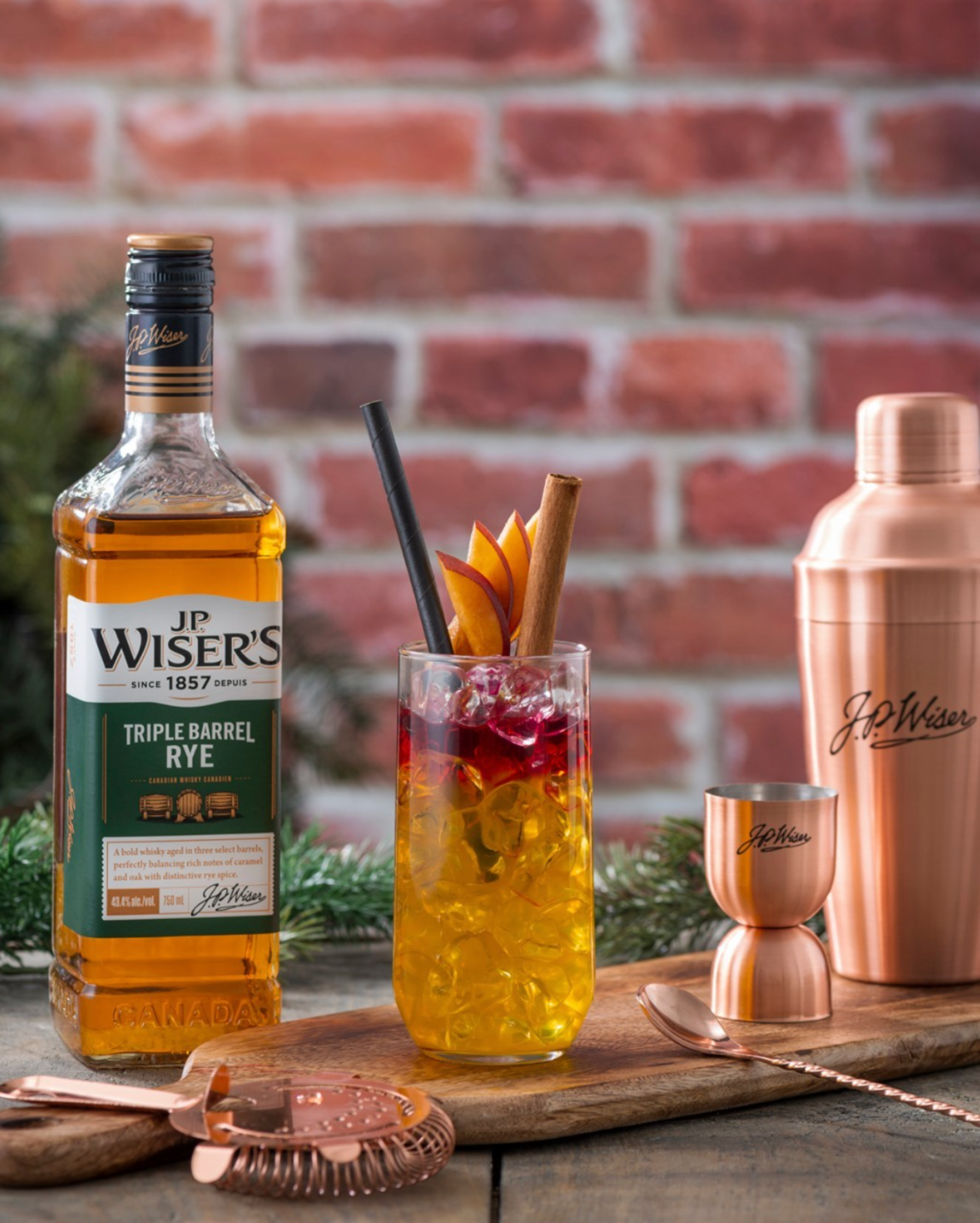 JP Wiser's Triple Barrel Rye Whisky