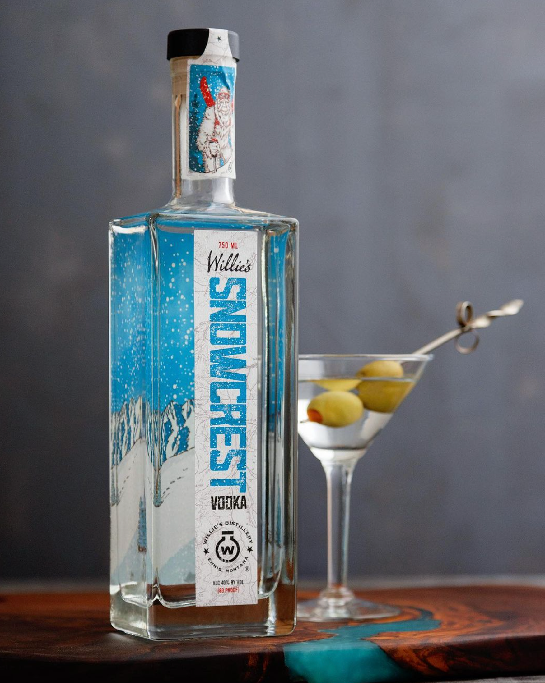 Willie's Distillery Snowcrest Vodka