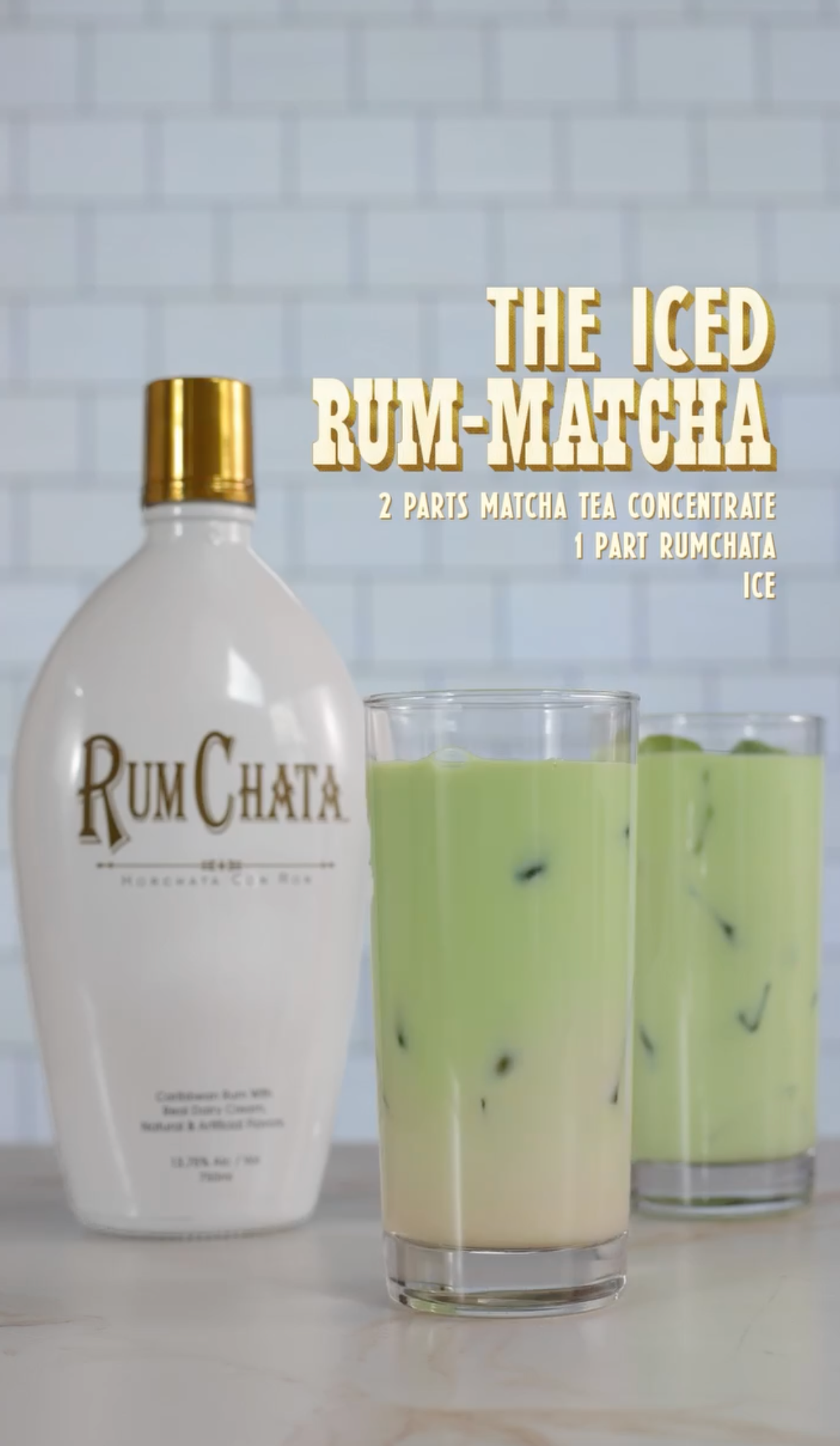 RumChata Horchata Con Ron (with real dairy cream)
