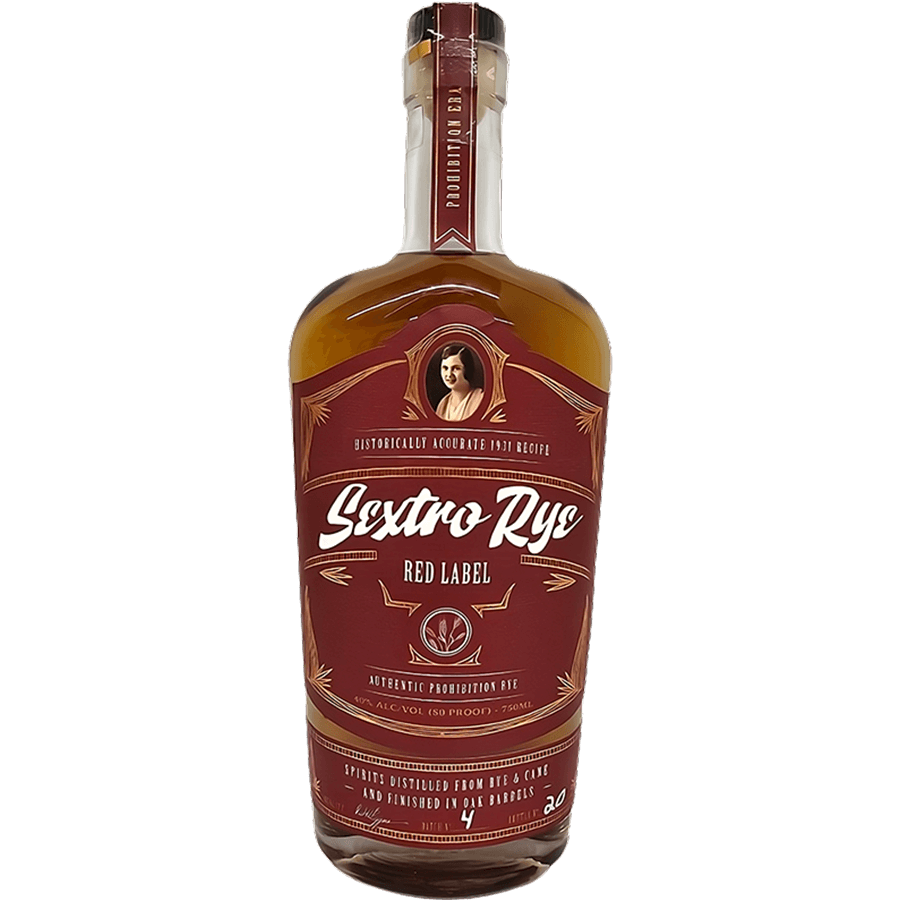 Sextro Rye Red Label Cask Strength Whiskey