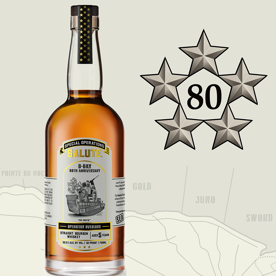 Special Operations Salute D-Day 80th Edition Sea Bourbon