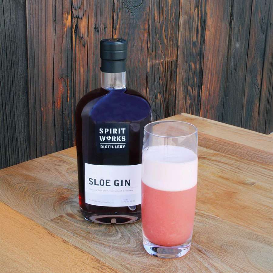 Spirit Works Distillery Barrel Reserve Sloe Gin Batch 014