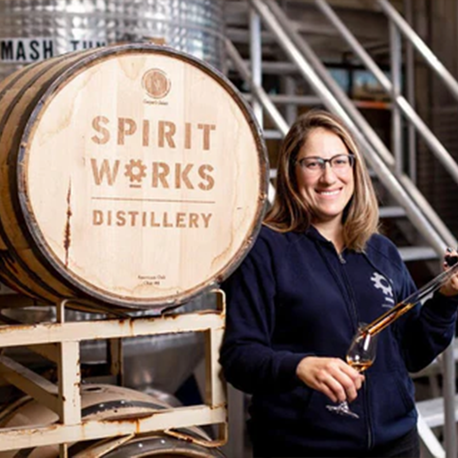 Spirit Works Distillery Barrel Reserve Sloe Gin Batch 015