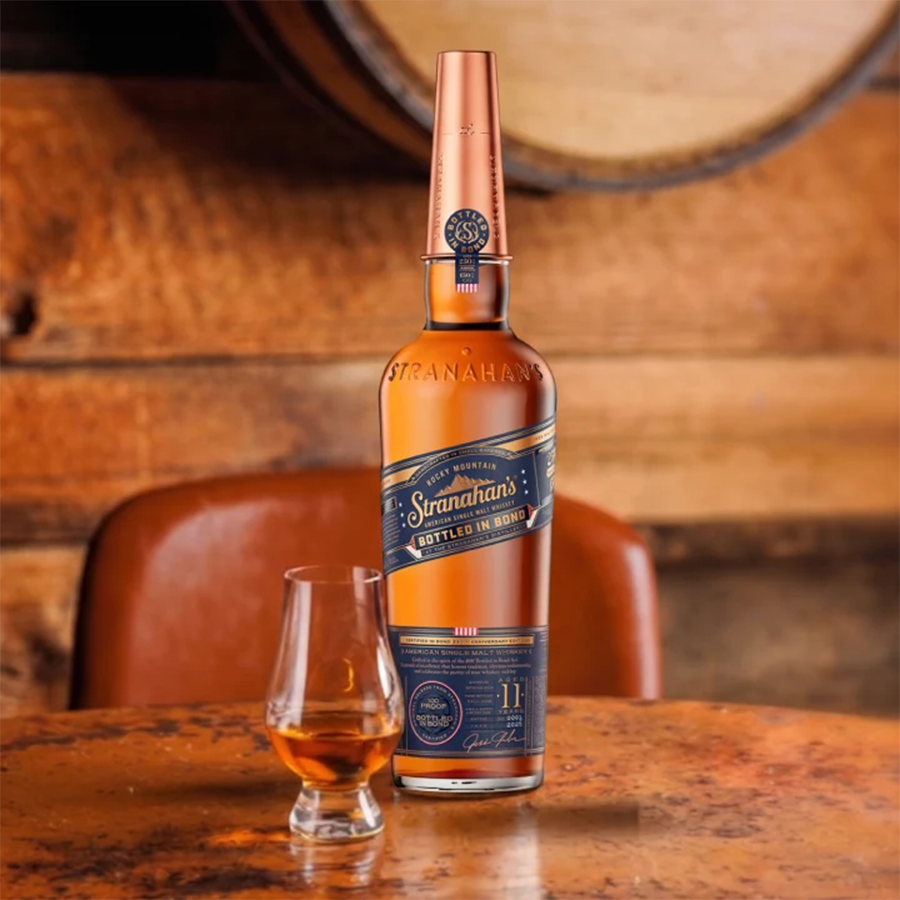 Stranahan's Bottled in Bond American Single Malt Whiskey