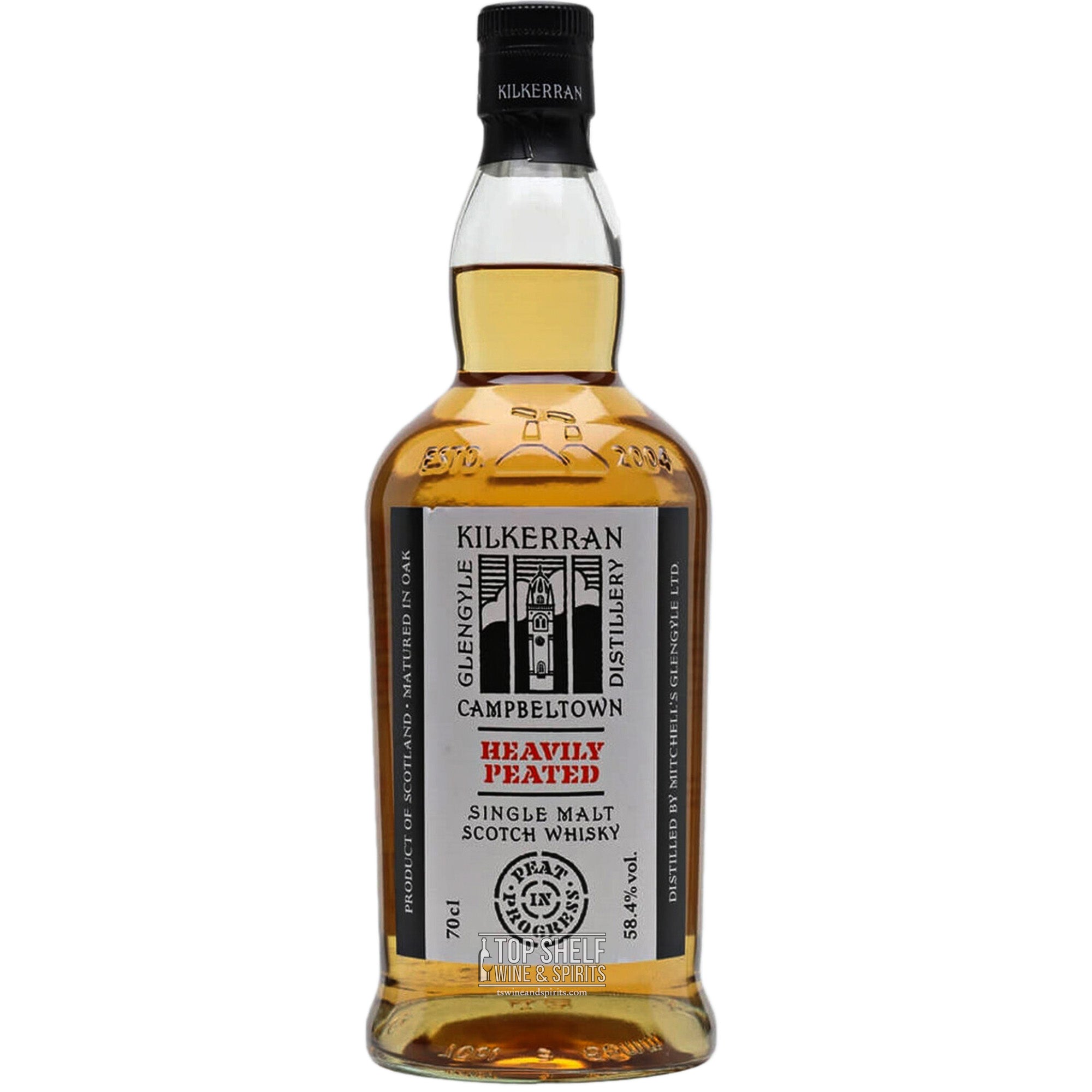 Kilkerran Campbeltown Heavily Peated Single Malt Scotch Batch 8