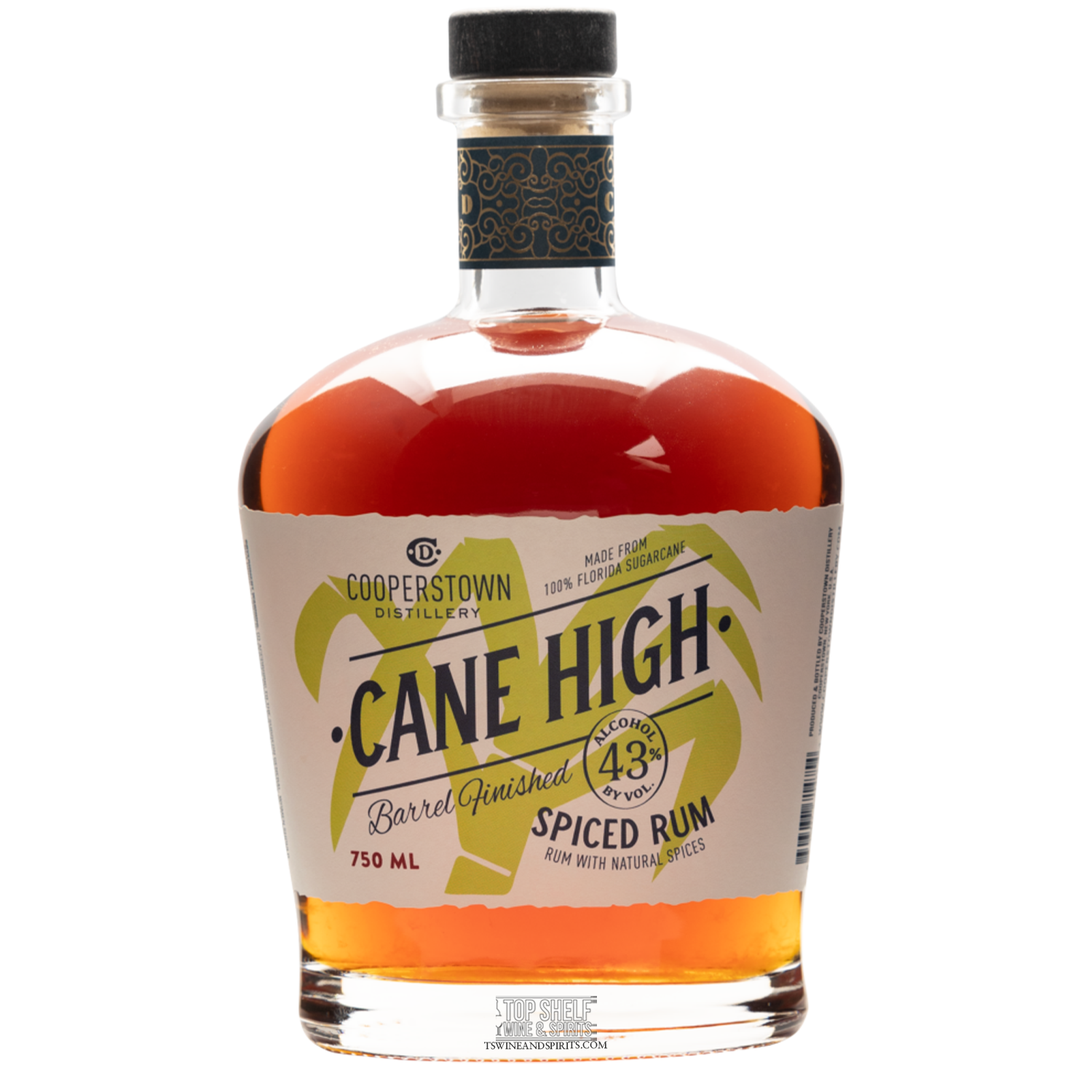 Cooperstown Distillery Cane High Spiced Rum
