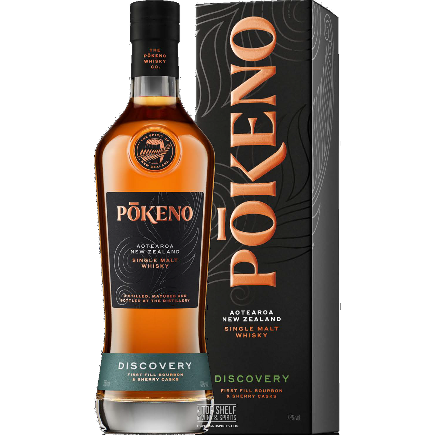 Pōkeno Discovery New Zealand Single Malt Whiskey