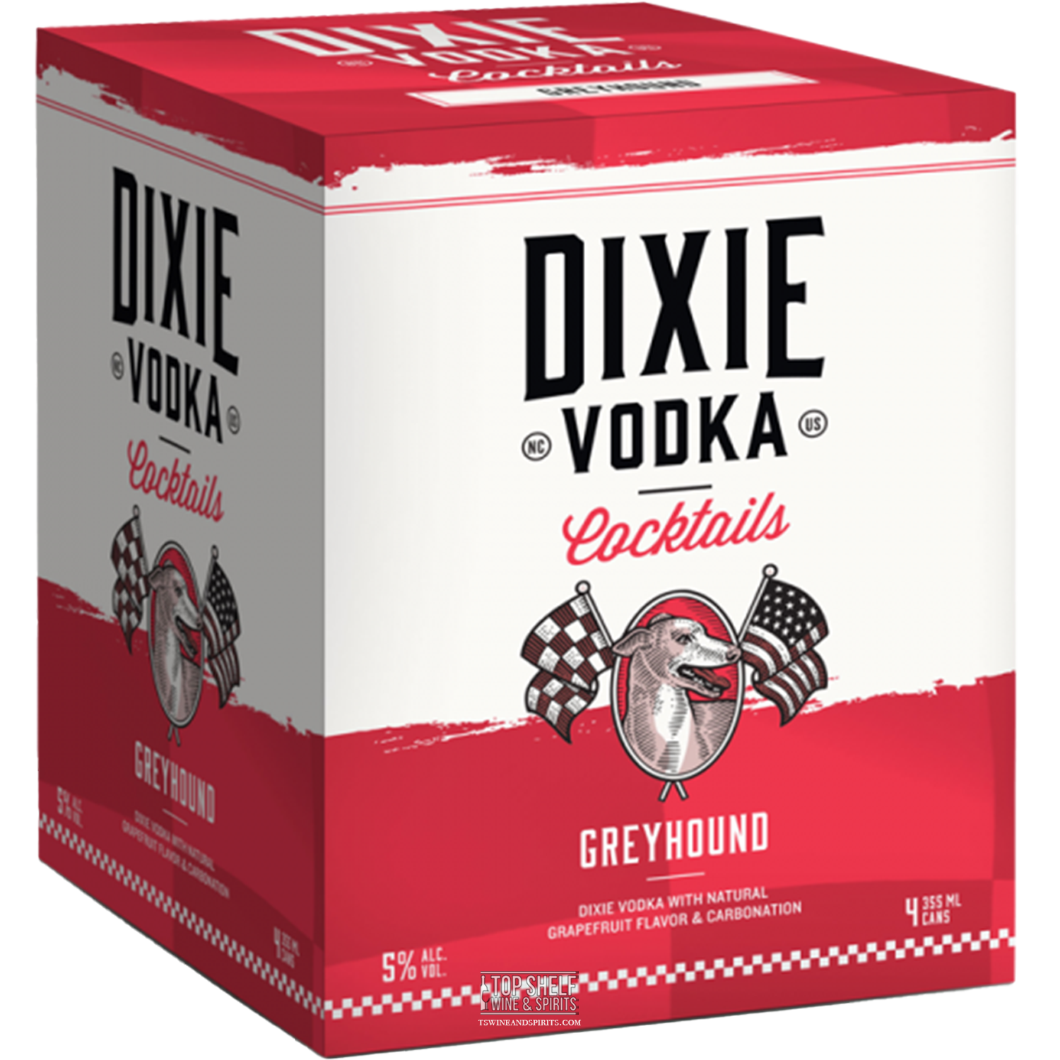 Dixie Vodka Dixie Vodka Cocktails Greyhound (4 Pack Cans)