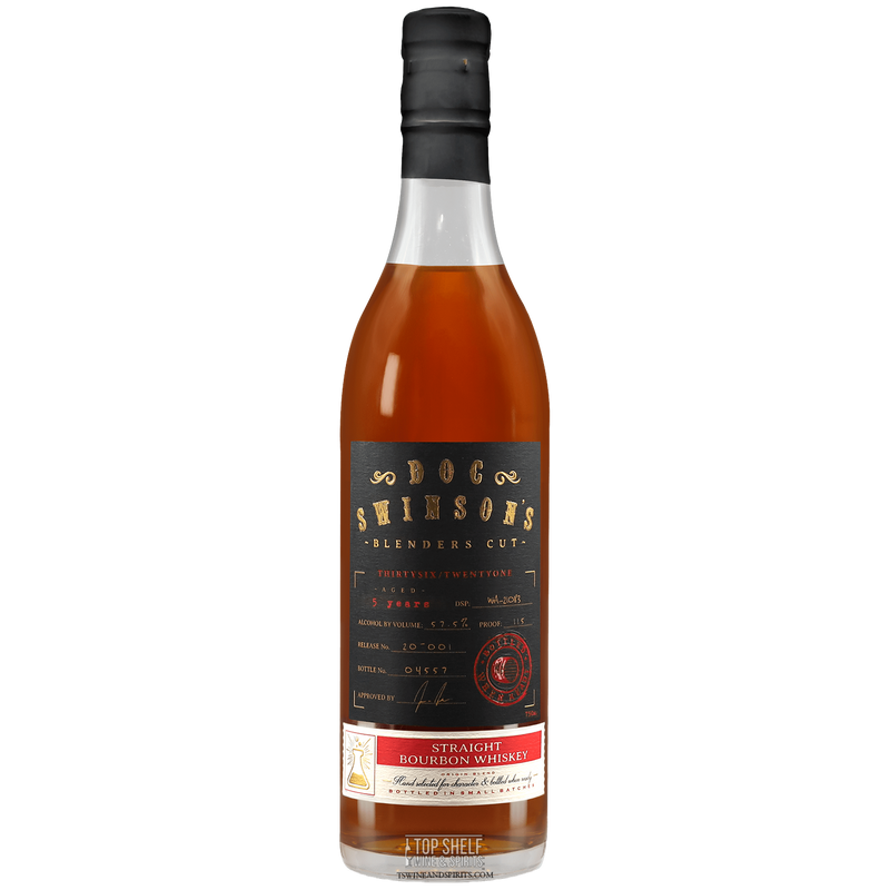 Doc Swinson's Blenders Cut Straight Bourbon Whiskey