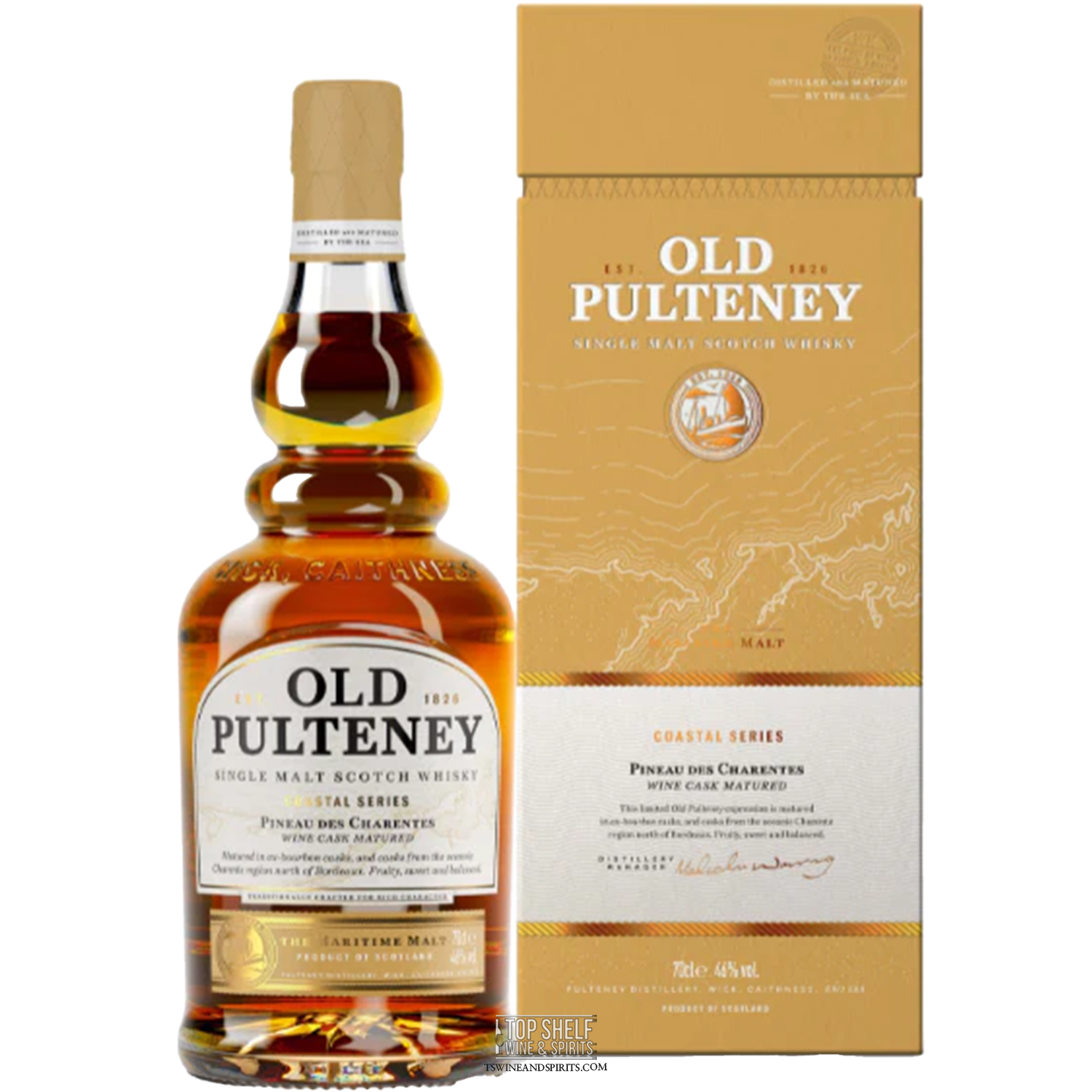 Old Pulteney Pineau Des Charentes Wine Cask Single Malt Scotch