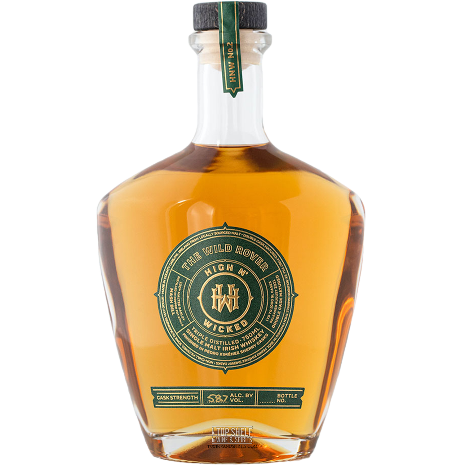 High N' Wicked No. 2 'The Wild Rover' Cask Strength Irish Whiskey