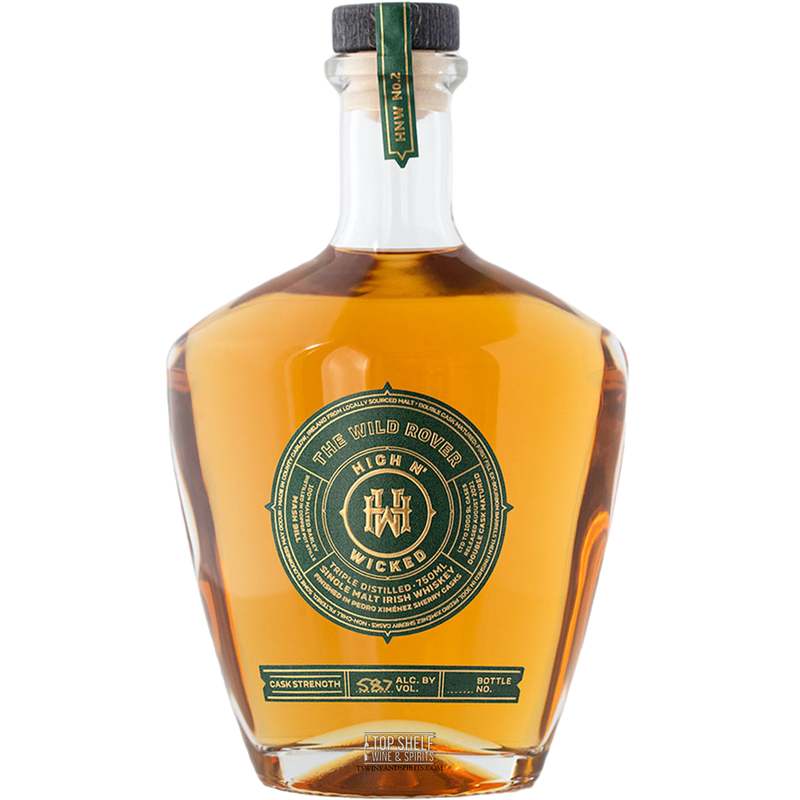 High N' Wicked No. 2 'The Wild Rover' Cask Strength Irish Whiskey