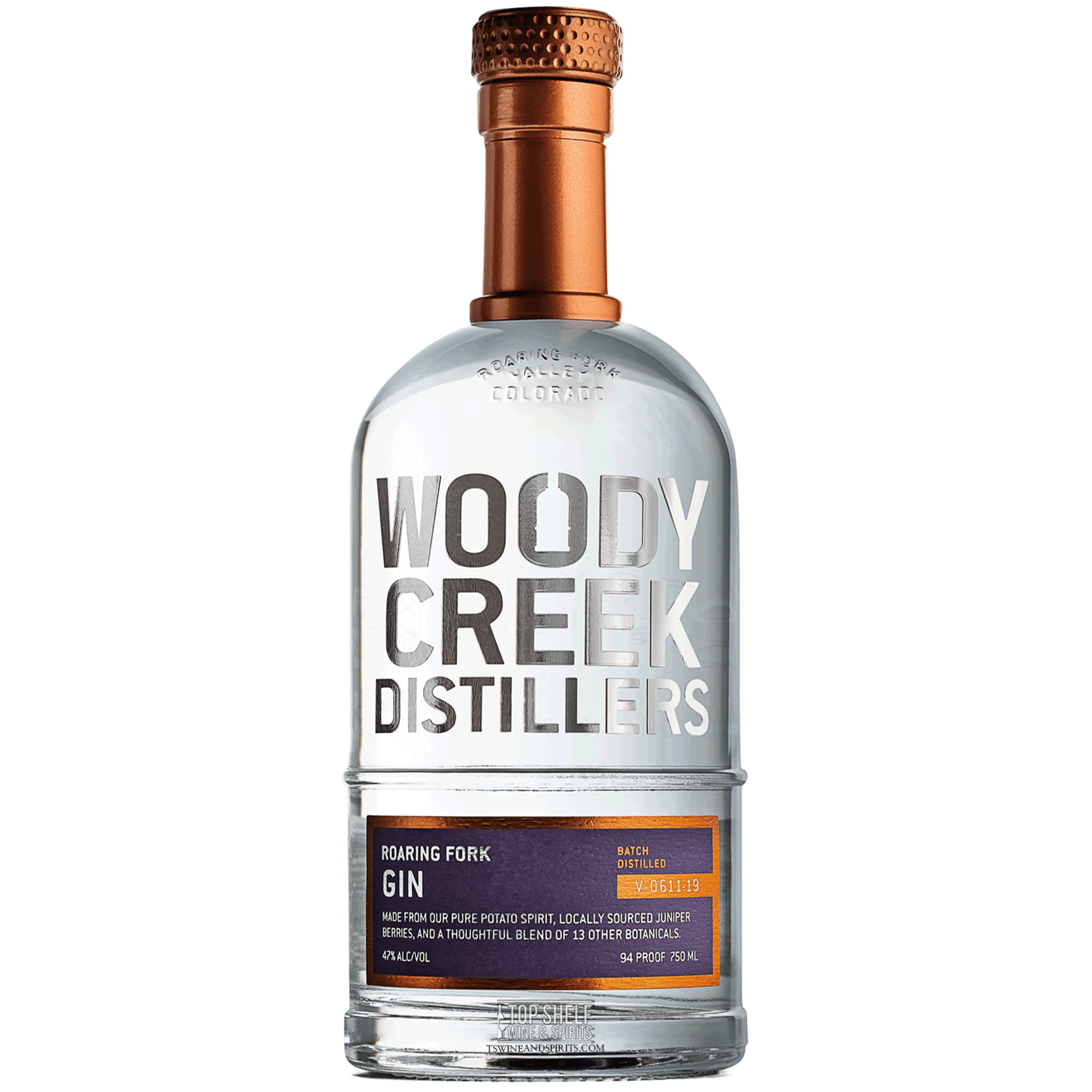 Woody Creek Distillers Roaring Fork Gin