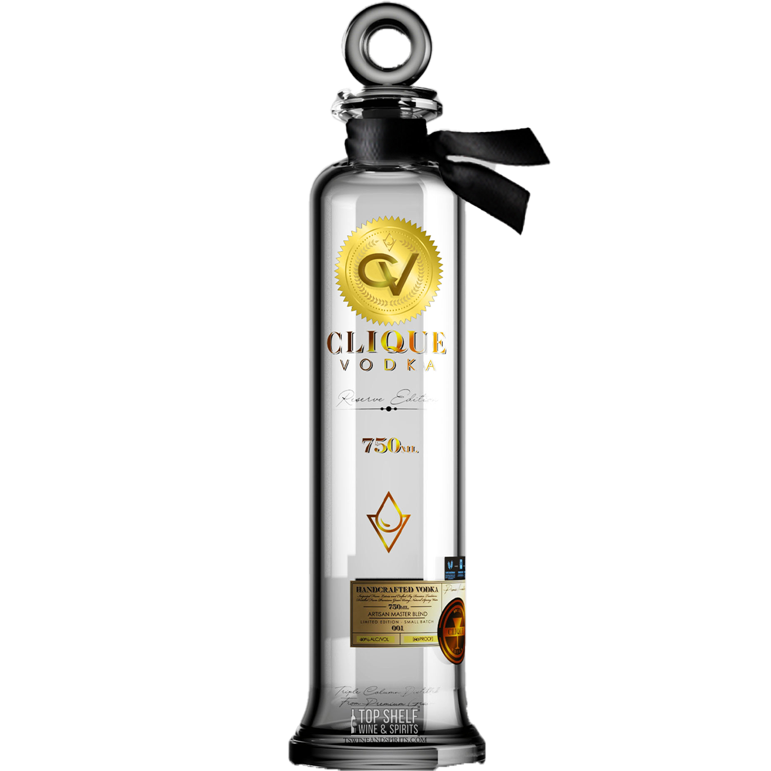 Clique Reserve Edition Handcrafted Vodka Master Blend Limited Edition 001
