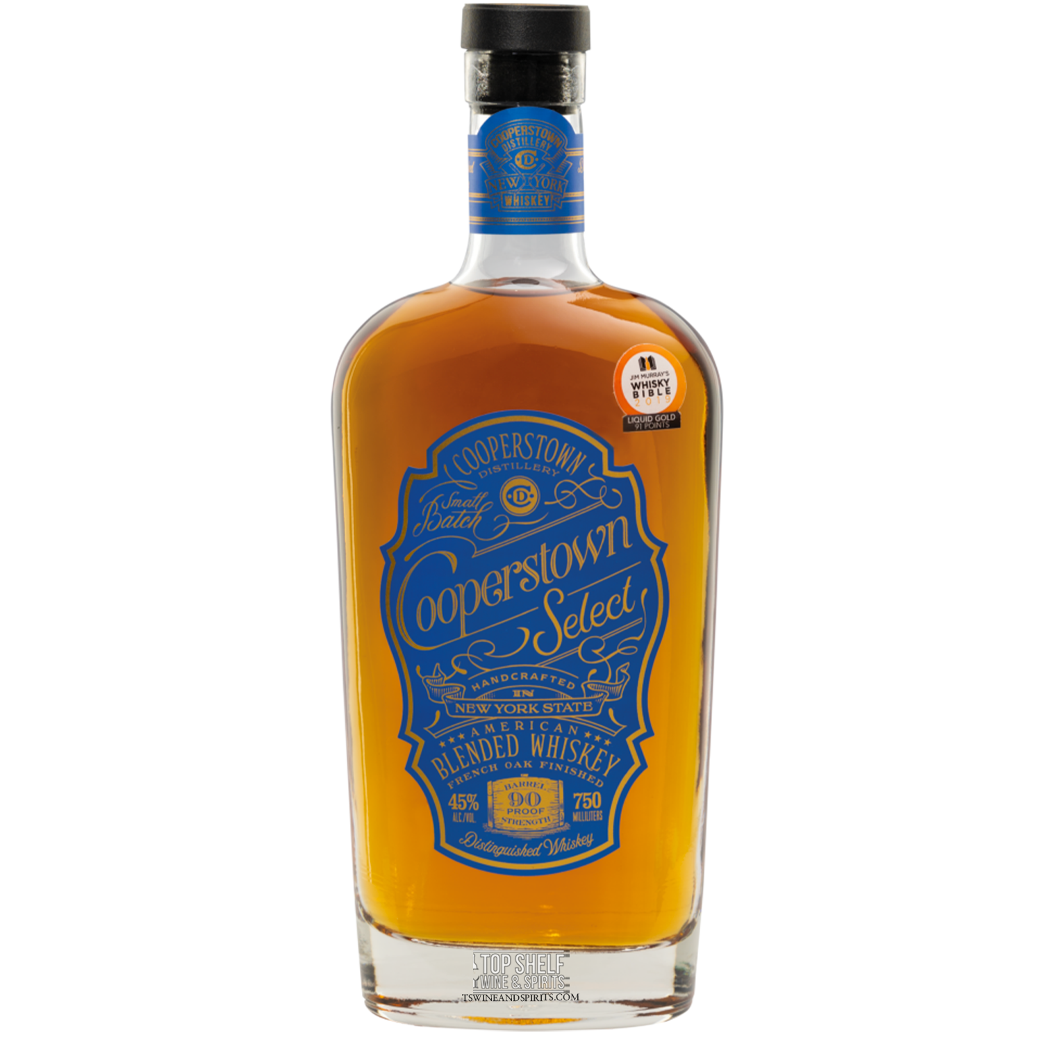 Cooperstown Select American Blended Whiskey Cooperstown Select American Blended Whiskey
