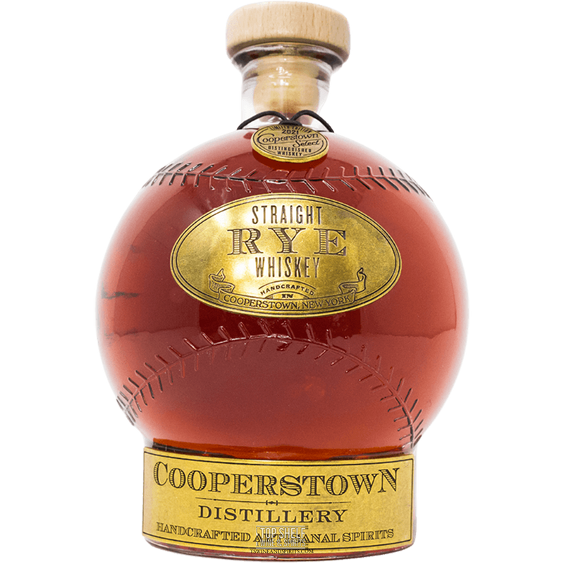 Cooperstown Baseball Select Straight Rye Whiskey (Limited Edition)